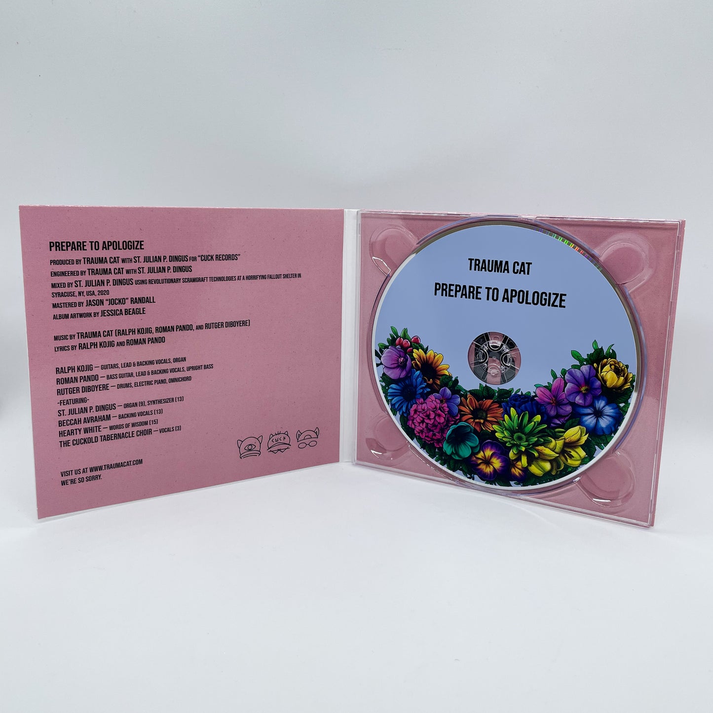 'Prepare to Apologize' CD